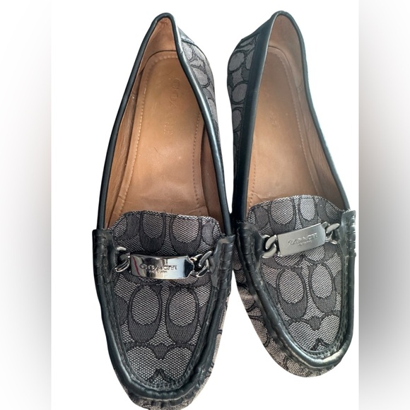 Coach Shoes - Coach #A01918 “Olive" Signature Monogram Loafers woman’s 8.5